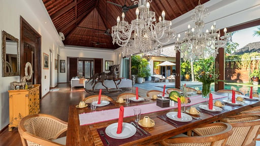 Villa Eshara 1 Dining area