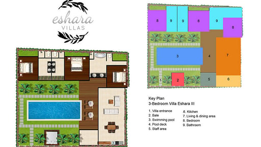 Villa Eshara 3 Floor plan