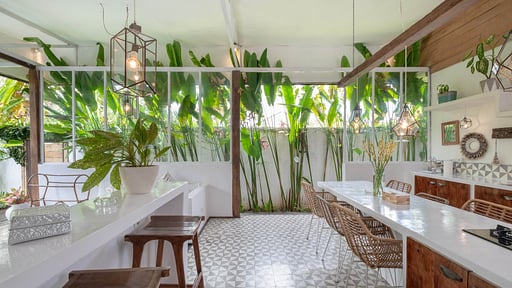 Villa Es Palmador Dining area