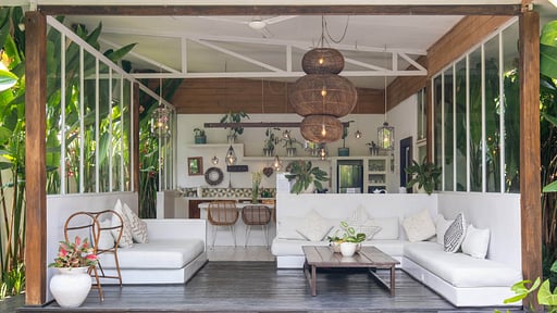 Villa Es Palmador Living room