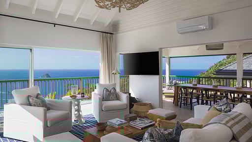 Villa Esprit de Roche Living room