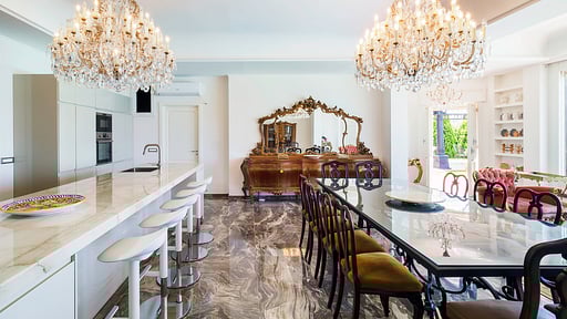 Villa Estella Dining area