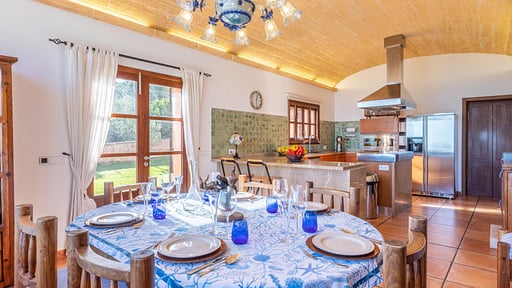 Villa Estrella Azul Dining area