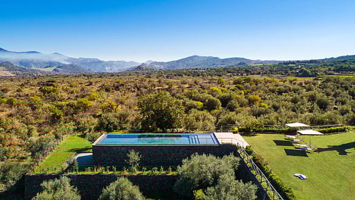 Villa Etna Retreat Drone pictures