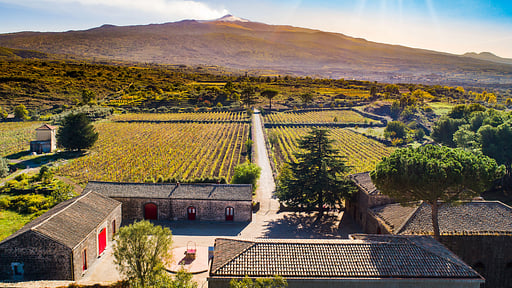 Villa Etna Retreat Drone pictures