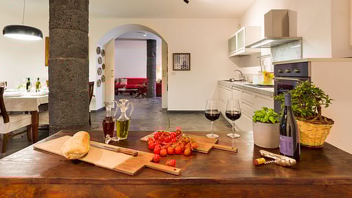 Villa Etna Retreat Kitchen