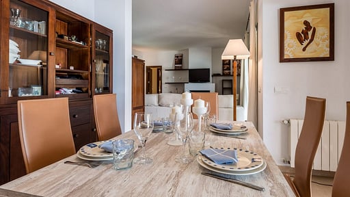 Villa Etruria Dining area