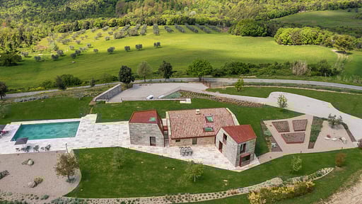 Villa Etrusca Drone pictures