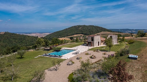 Villa Etrusca Drone pictures