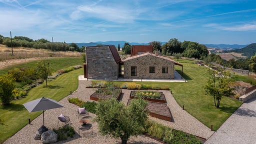 Villa Etrusca Drone pictures