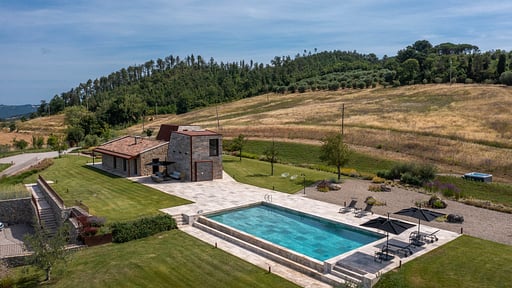 Villa Etrusca Drone pictures