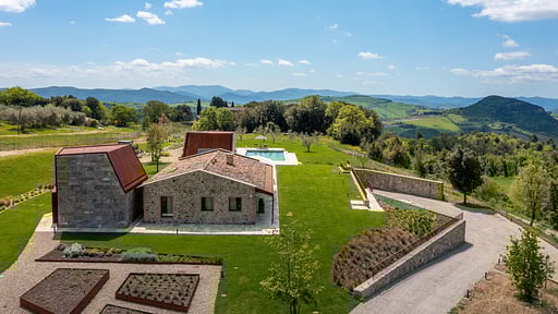 Villa Etrusca Drone pictures