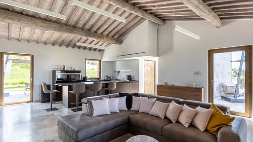 Villa Etrusca Living room