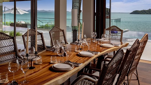 Villa Eugenia Dining area