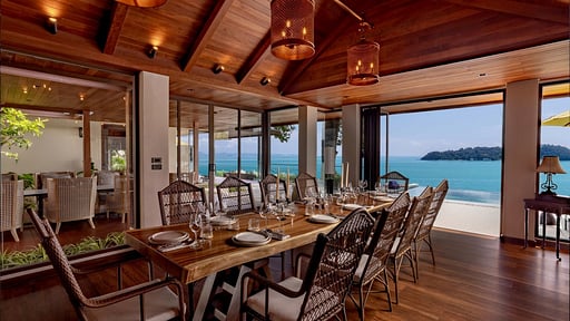 Villa Eugenia Dining area