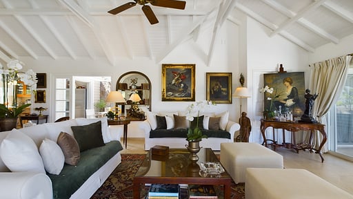 Villa Eugenia Woonkamer