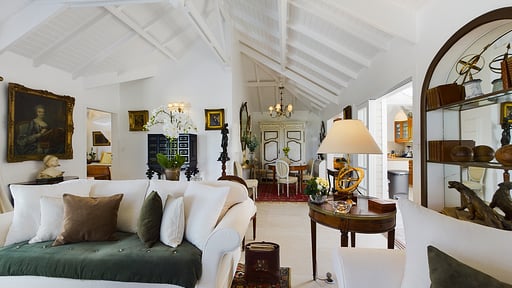 Villa Eugenia Woonkamer