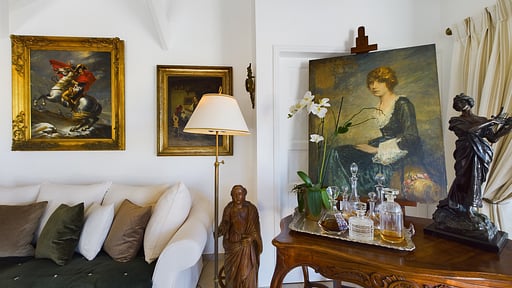 Villa Eugenia Woonkamer