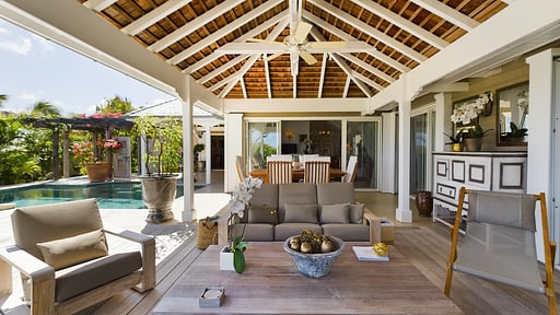 Villa Eugenia Woonkamer