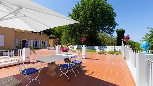 Villa Eva Sorrento Zona pranzo