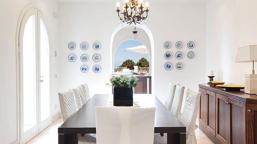 Villa Eva Sorrento Zona pranzo
