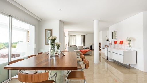 Villa Evelyn Dining area