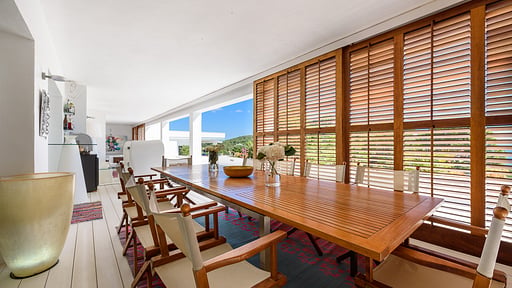 Villa Evelyn Dining area
