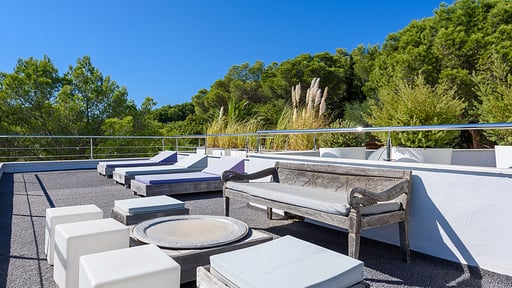 Villa Evelyn Rooftop lounge