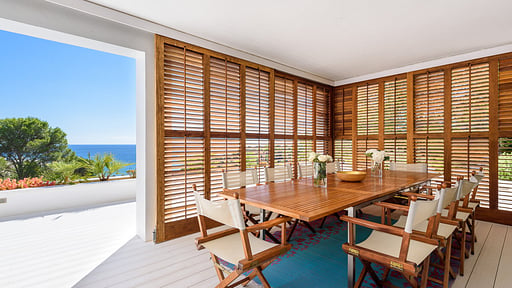 Villa Evelyn Dining area