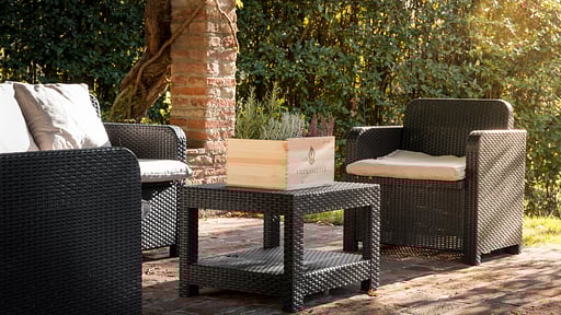 Villa Fagnana Terrasse/Veranda