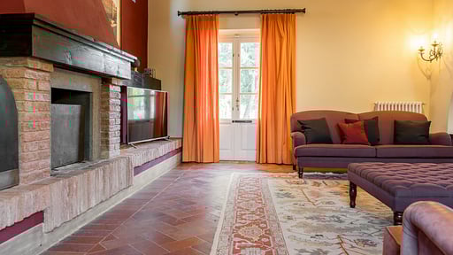 Villa Fagnana Wohnbereich