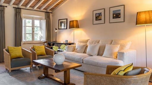 Villa Fagnana Wohnbereich