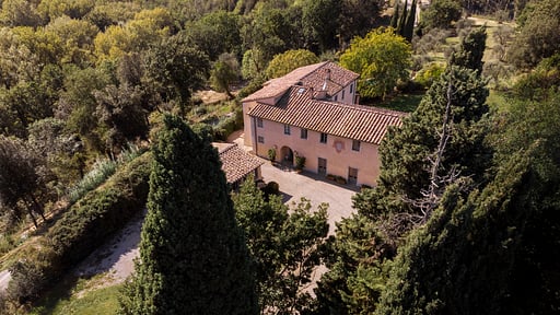 Villa Fagnana Drohnen-Bilder