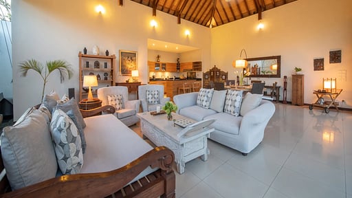 Villa Fajar Living room