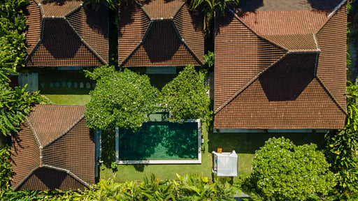 Villa Fallopia Drone pictures