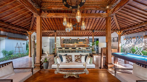 Villa Fallopia Living room