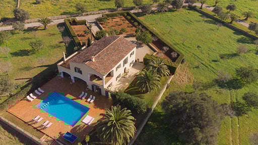 Villa Fandango Drone pictures