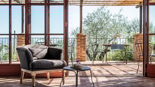 Villa Fattori Wohnbereich