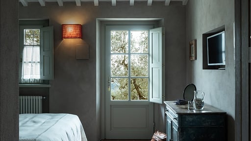 Villa Fattori Schlafzimmer 1