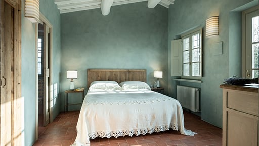Villa Fattori Schlafzimmer 6