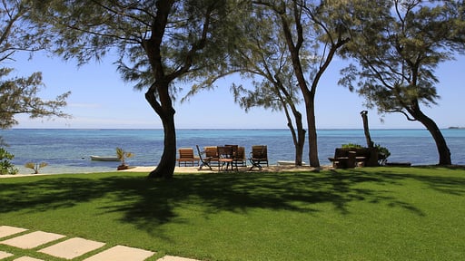 Villa Fayette sur Mer Garten