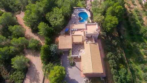 Villa Felanitx Drone foto's