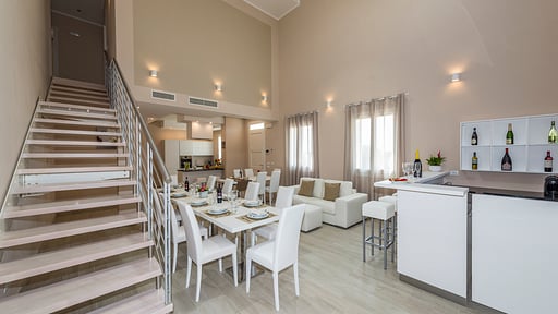 Villa Ferdinando Dining area