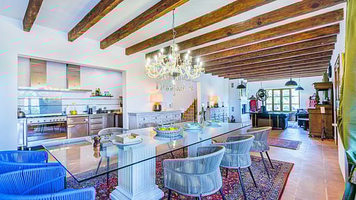 Villa Finca Aria Обеденная зона