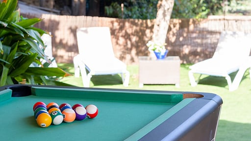 Villa Finca Can Roig Billiard