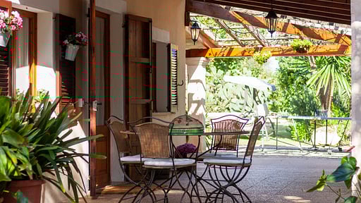 Villa Finca Can Roig Terrace/Veranda