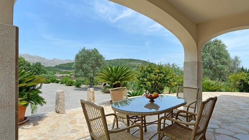 Finca Plomera Terrace/Veranda