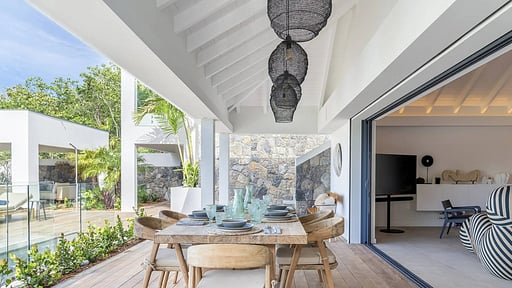 Villa Flamand Escape Eethoek