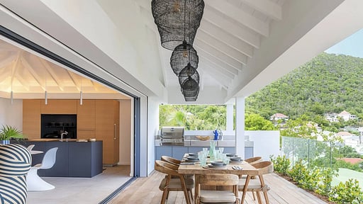 Villa Flamand Escape Eethoek