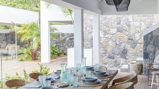 Villa Flamand Escape Eethoek